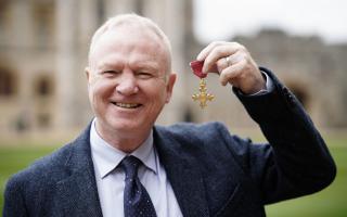 Alex McLeish after being made an Officer of the Order of the British Empire (OBE) during an investiture ceremony at Windsor Castle