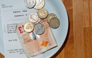 A new Bill would introduce a legal obligation on employers to ensure all tips, gratuities and service charges are paid to workers in full (Alamy/PA)