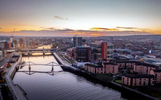 The River Clyde in Glasgow