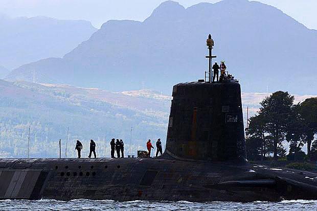 SOUTHWARD BOUND?: The Welsh Cabinet has discussed the possibility of providing a new home for the nuclear deterrent should Scotland insist on its removal. Picture: Getty