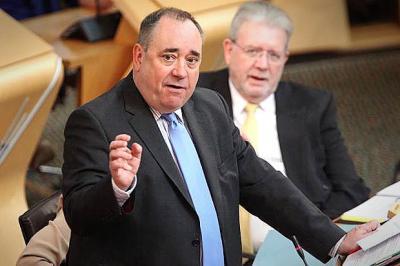 Critics say Salmond is using US trip to drum up support for independence