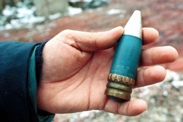 Depleted-uranium shells were fired at Dundrennan near Kirkcudbright