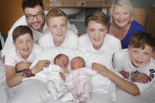 Mother defies odds to give birth to third pair of twins | HeraldScotland