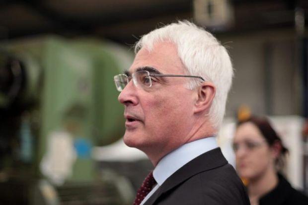 attack: A source hit out at Alistair Darling's efforts.