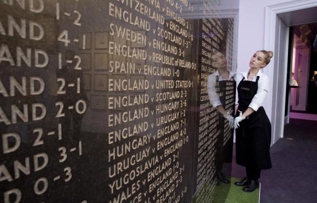 French bidder scores first in sale of memorial to England's football defeats