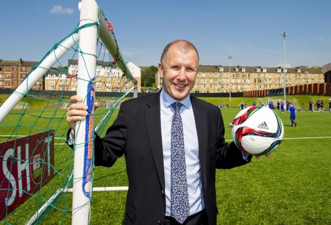 SFA Chief Executive Stewart Regan was at Hampden to welcome the new intake of Scottish FA Performance School pupils