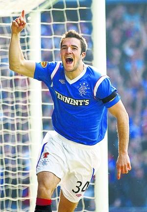 HeraldScotland: Andy Little will be hoping for more days like this after signing a new deal with Rangers.