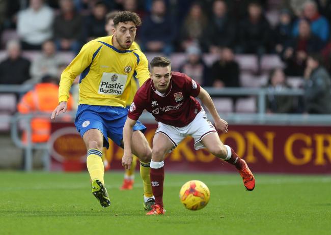 Matt Crooks, soon of Rangers, during the Sky Bet League Two match between Northampton Town and Accrington Stanley at Sixfields Stadium. Picture: Getty