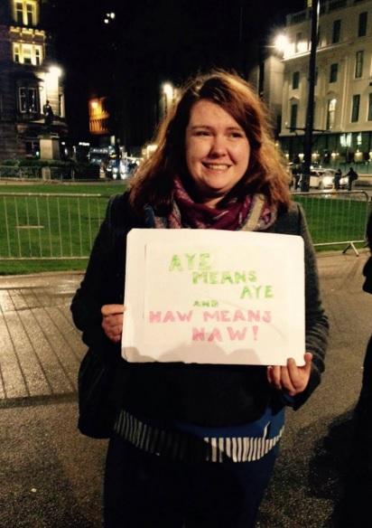 Hundreds carry on anti-rape protest in Scotland after Roosh V cancels 'pick-up artists' meetings