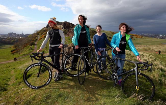 Members of the Adventure Syndicate team, from left, Lee Craigie, Joanne Thom, Zara Mair and Anne Ewing.