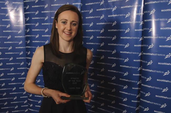 Laura Muir was crowned Athlete of the Year in 2015 (Pic: Jeff Holmes)