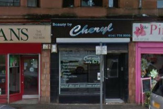 Cheryl Dickson, who runs Beauty by Cheryl in Glasgow, has been cleared of carrying out illegal dentistry work. Picture: Google Street View.