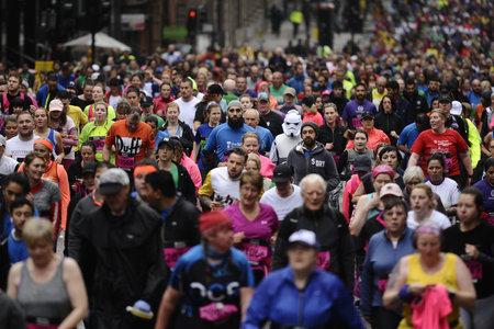HeraldScotland: Thousands took to the rainy Glasgow streets for the 2017 Great Scottish Run