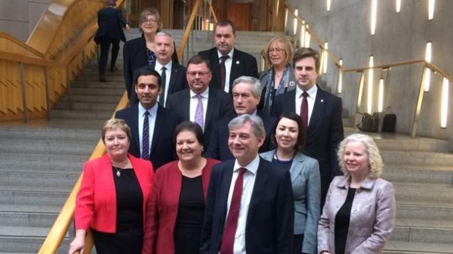 dugdale missing from new scottish labour frontbench