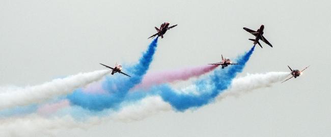 Photo credit: Stock image of Red Arrows