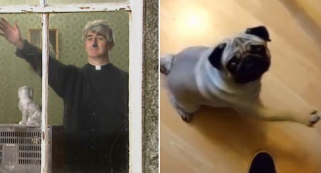 How 'Nazi dog' creator clashed with comedy writer over 'fascist claim' using Father Ted episode