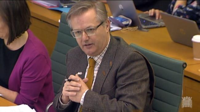 SNP MP Brendan O'Hara questions Cambridge Analytica whistleblower