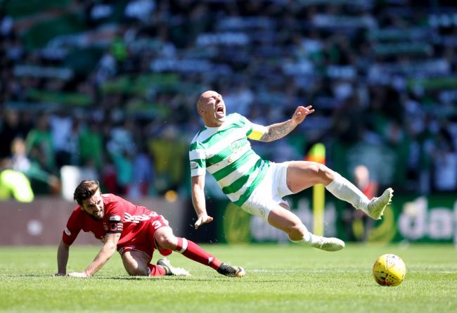 Graeme Shinnie says Celtic skipper Scott Brown threatened to 'break his  legs' after 'horrendous' tackle | HeraldScotland