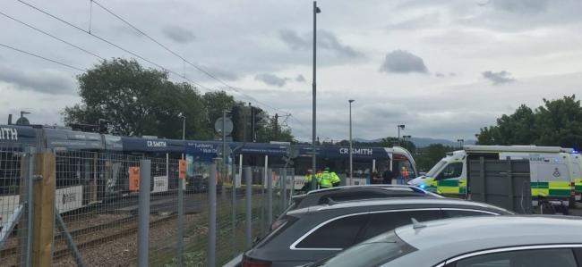 Bus driver fights for life after six hurt in Edinburgh Airport tram crash
