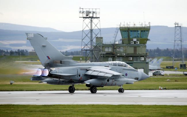 The runway at Lossiemouth  is being upgraded.