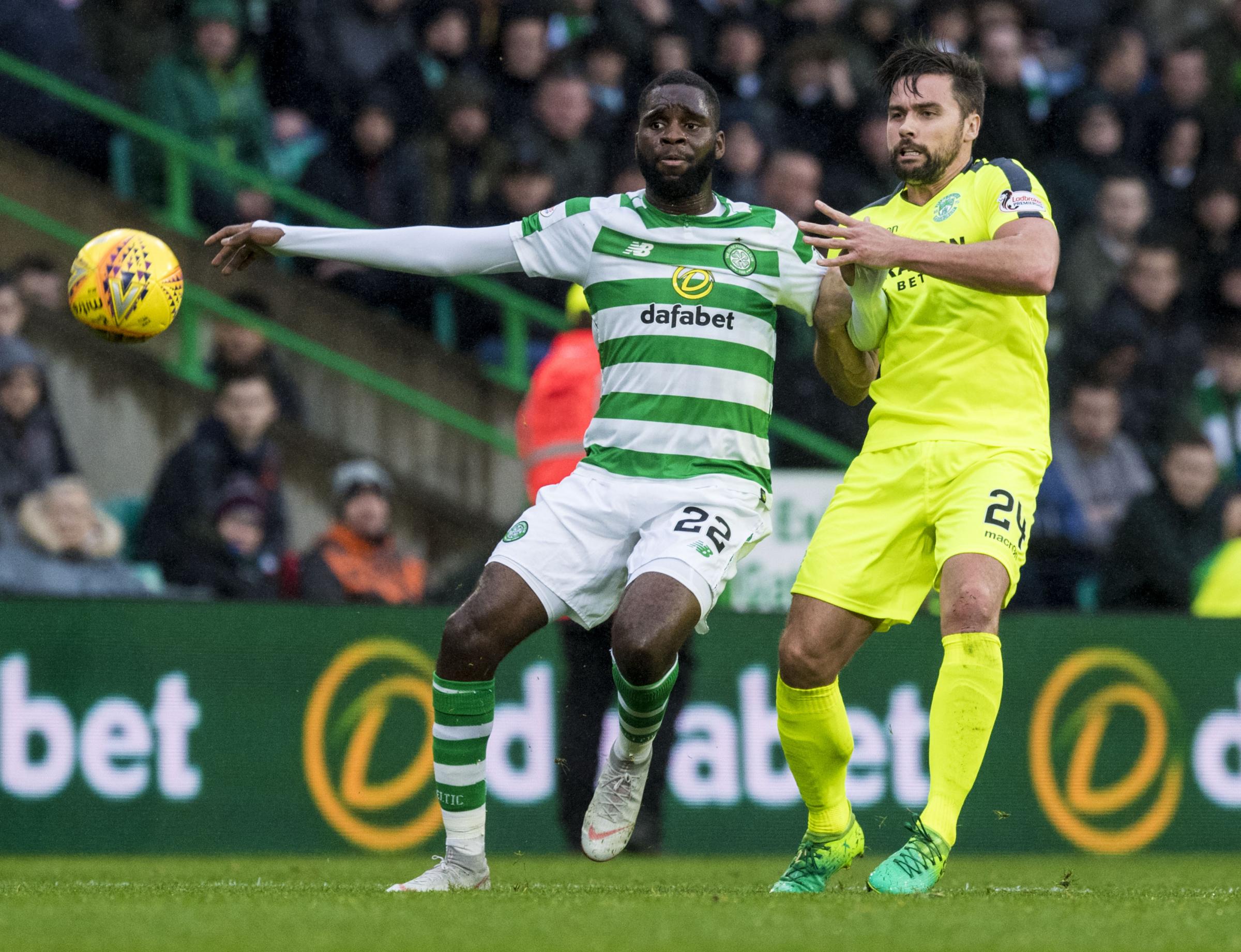 Hibernian weren’t playing “against 12 men” at Parkhead – the referee’s decisions went against Celtic too