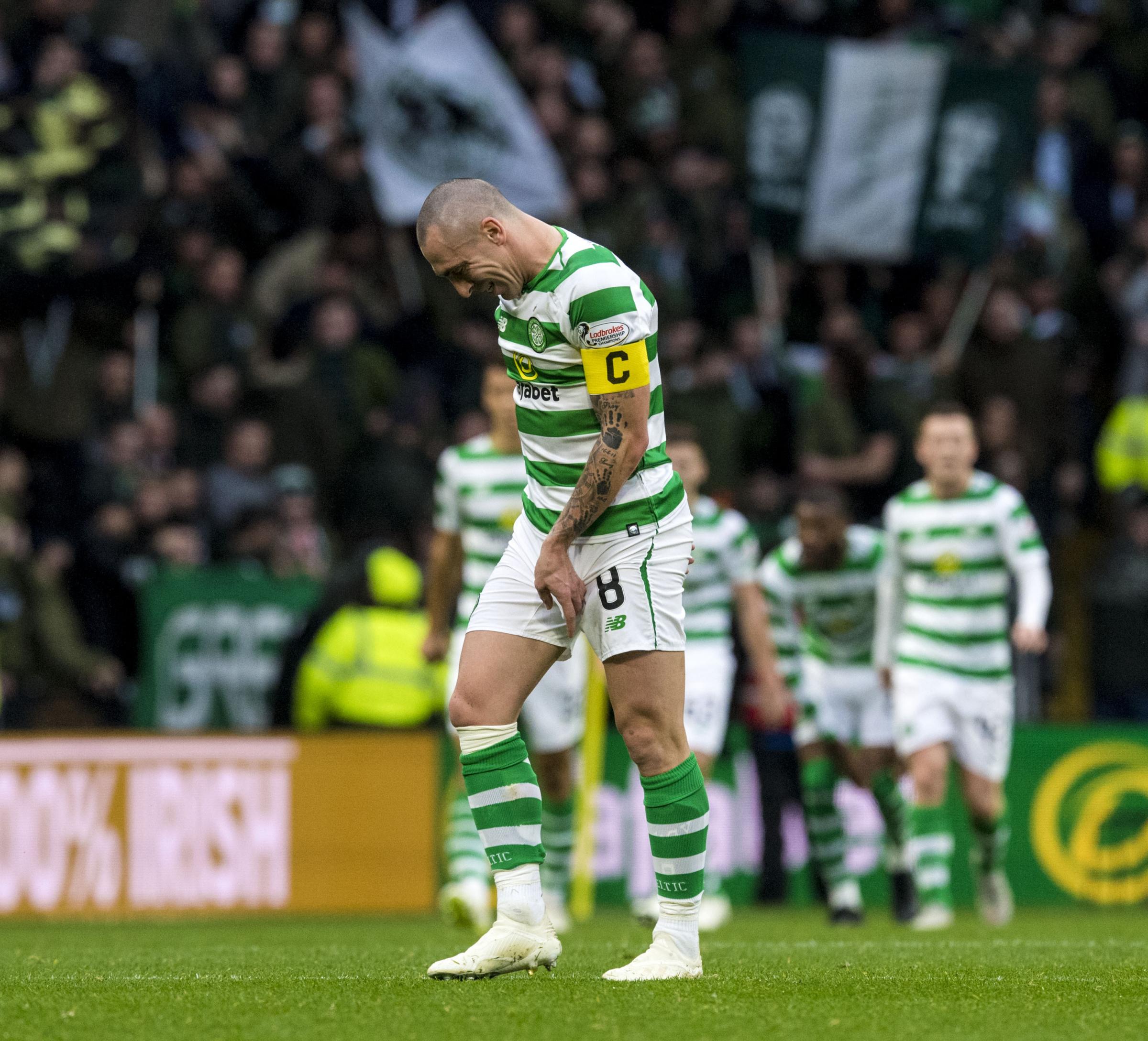Celtic still sweating on Scott Brown as Brendan Rodgers reveals extent of midfielder’s discomfort
