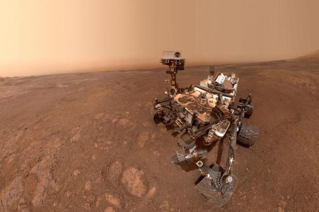 Engineers have not heard from the rover since June last year. Picture: PA.