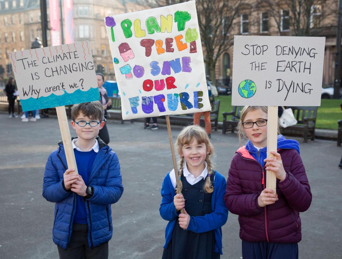 tetraëder Opvoeding Burgerschap Children of the revolution in protests over climate crisis | HeraldScotland