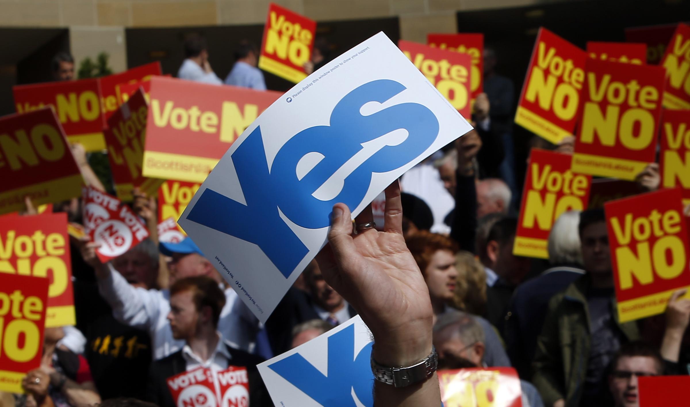 Scottish Independence: How have Scots said they would vote in recent polls