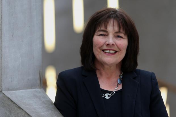 Scottish Health Secretary Jeanne Freeman at the Scottish Parliament. Photograph: Gordon Terris (Herald & Times)