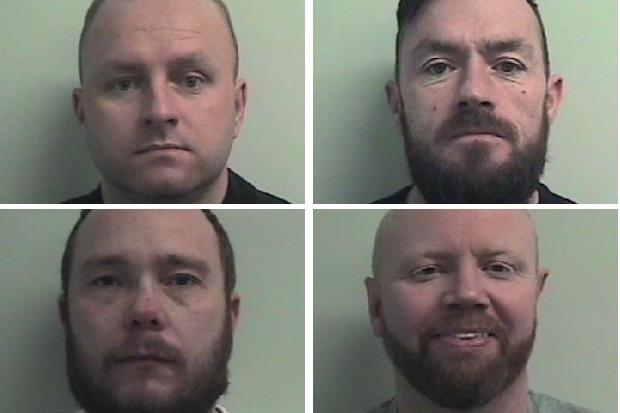 Six members of Glasgow Lyons 'crime mob' jailed for murder plot against 'rival' Daniel clan