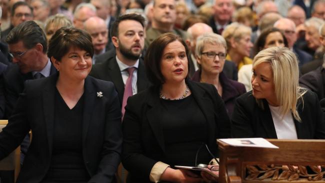 Standing ovation at Lyra McKee funeral shows urge for leaders to act, says priest