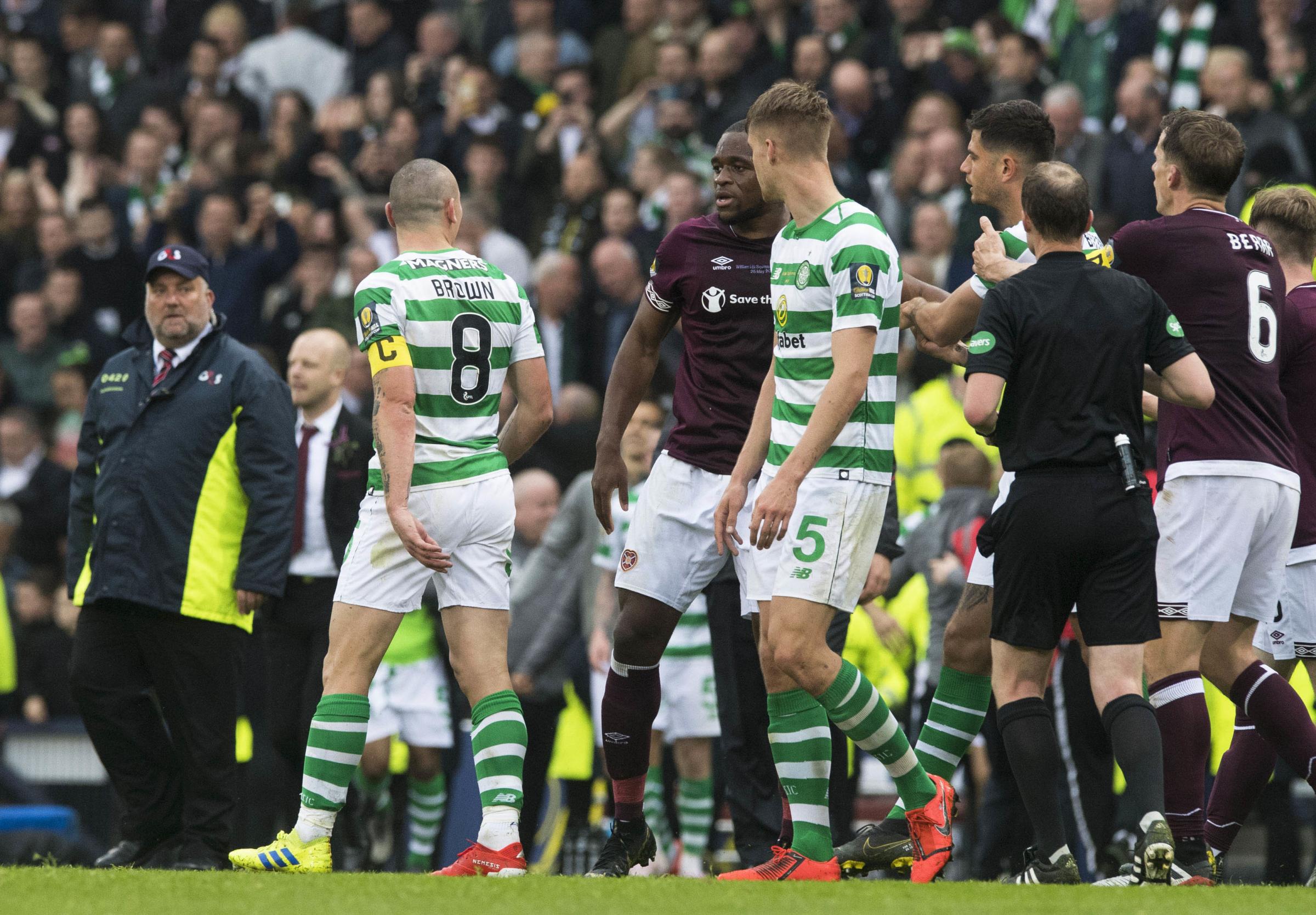 Christophe Berra accuses Celtic captain Scott Brown of lacking class