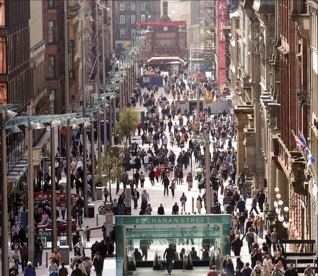 Buchanan Street is Glasgow’s top shopping destination but there have been retail casualties around Scotland.