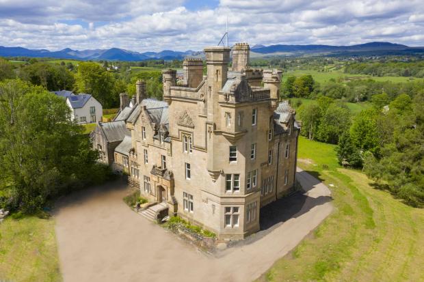 Luxury homes on castle estate come to market